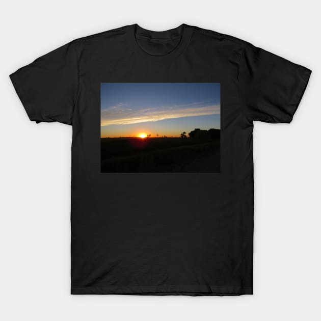 Sunset North Dakota No.2 T-Shirt by MaryLinH